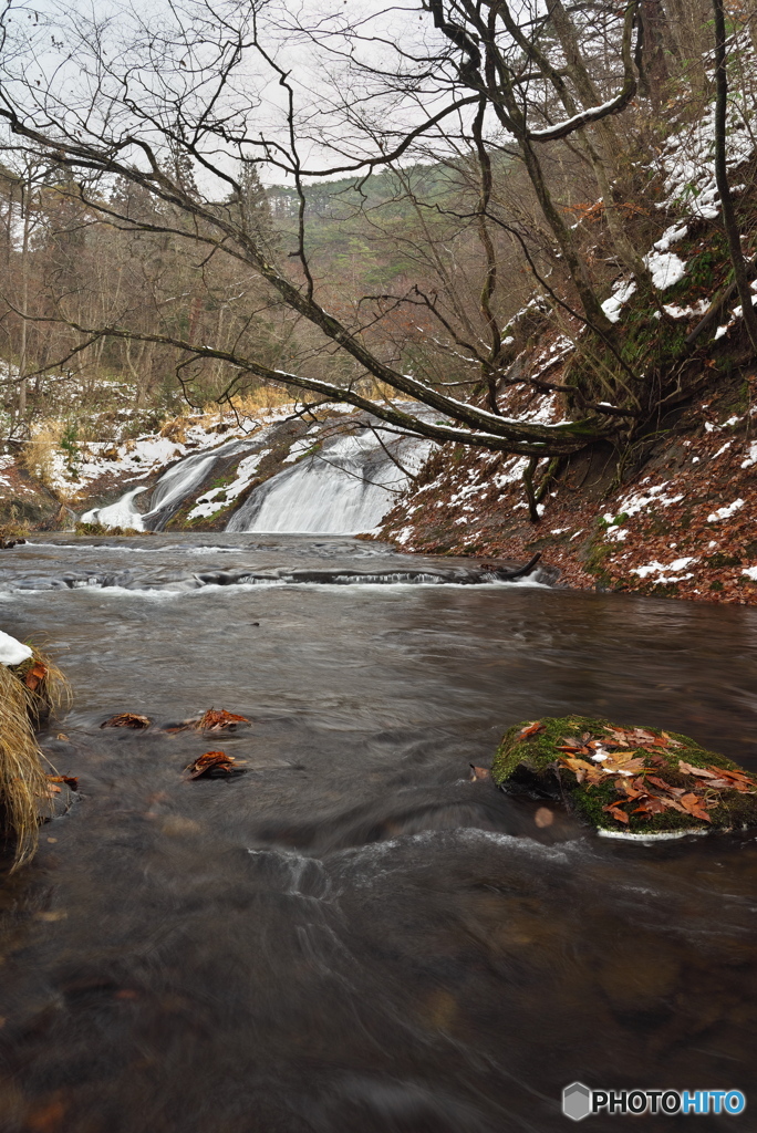 岩手県花巻市　釜淵の滝