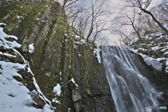 秋田県由利本荘市　亀田不動滝