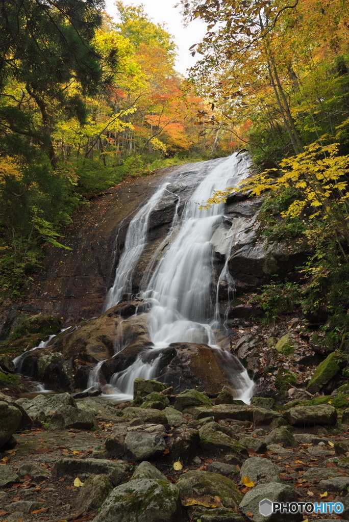 岩手県遠野市　又一の滝2