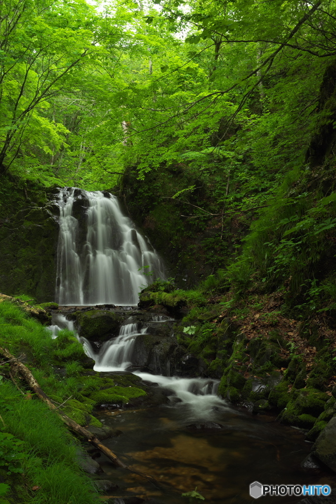 岩手県西和賀町　湯之沢川大滝