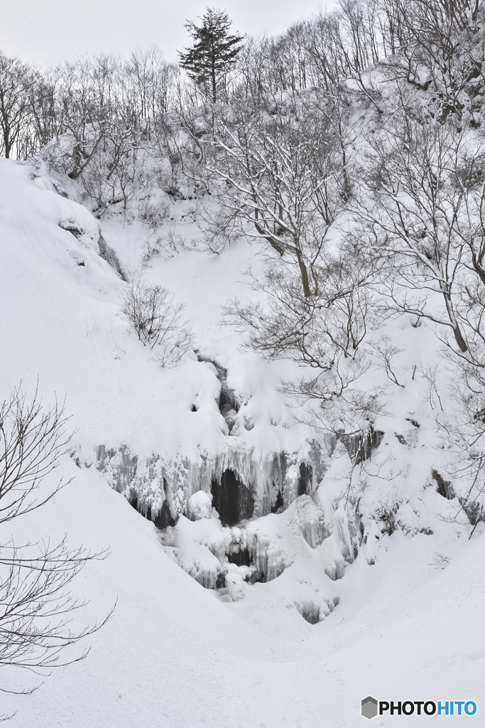 秋田県由利本荘市　檜山滝