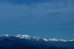 遠くを見つめて