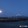 IMG_6222actpr　夜明け前の満月