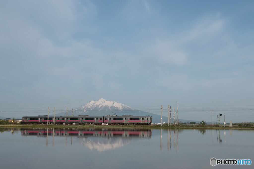 IMG_8423　田んぼの水鏡