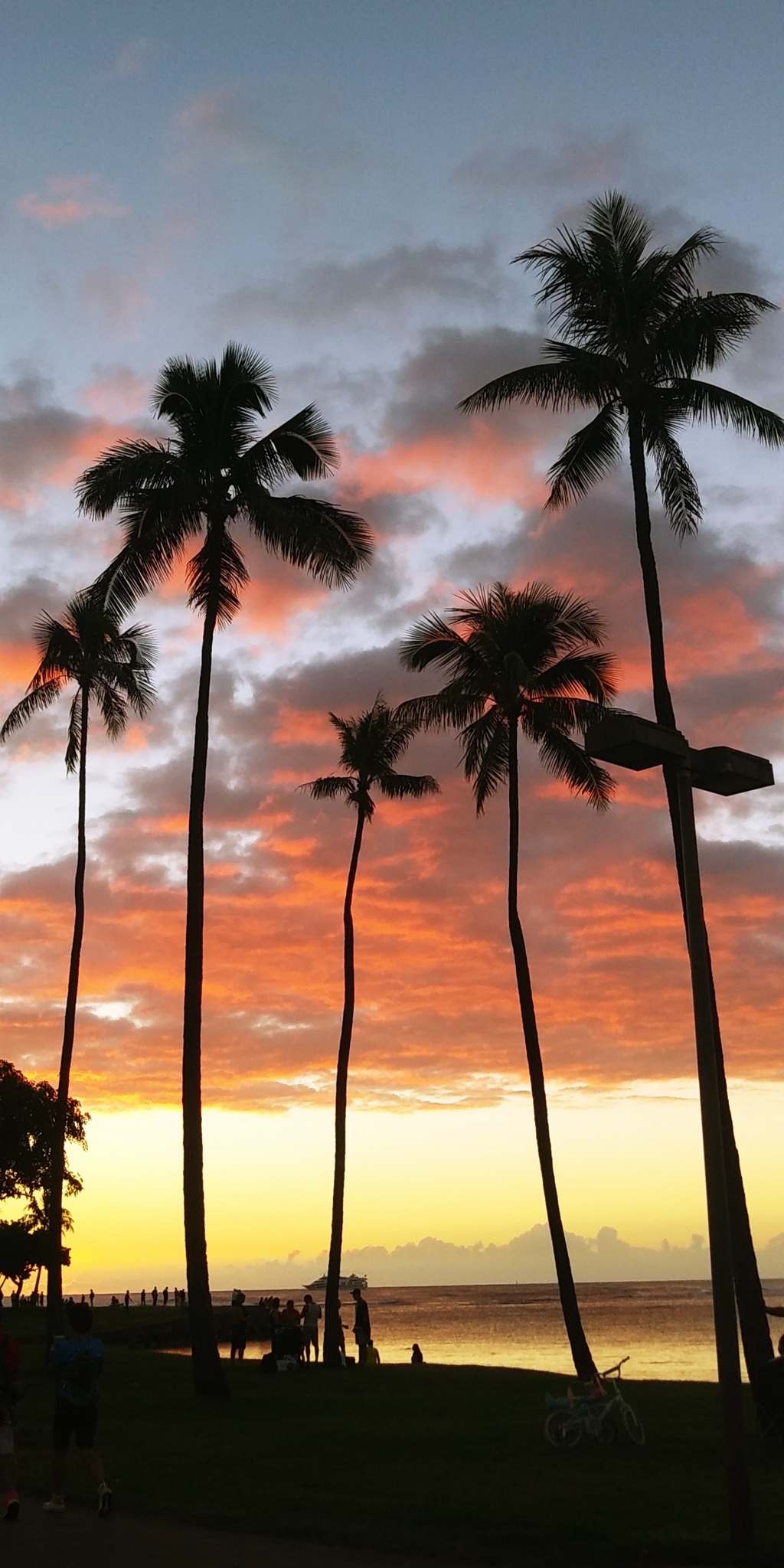 HONOLULUの夕焼け　〜帰りたくないな〜