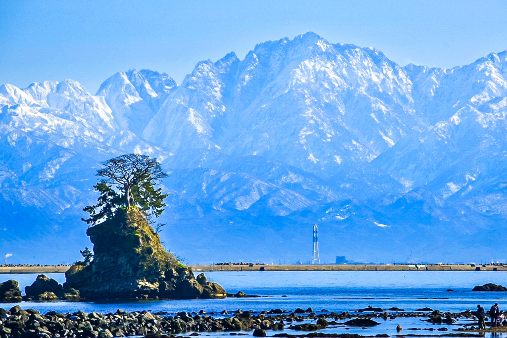 2023年最後の立山連峰の勇姿