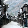 冬の奈良井宿
