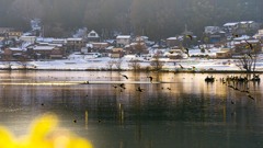 琵琶湖最北の湖　余呉湖