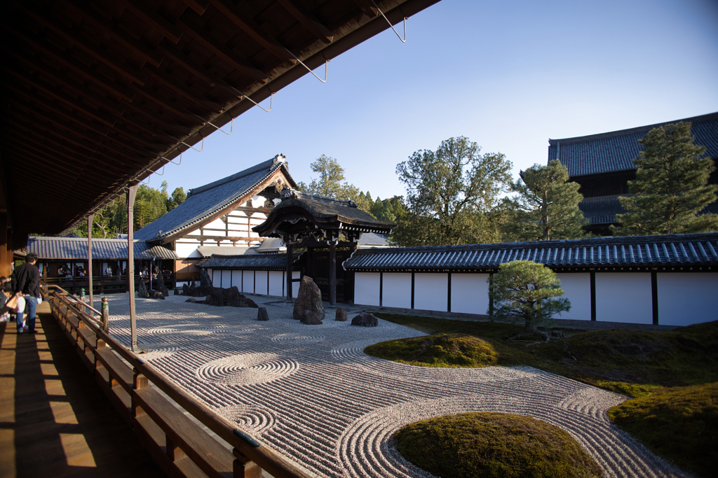 東福寺の庭園枯山水
