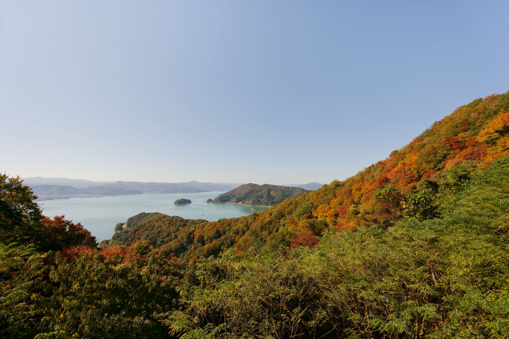久須夜ヶ岳の紅葉