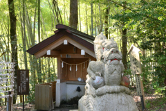 眞名井神社の狛龍