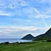 丹後半島　袖志の棚田から