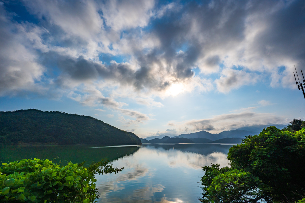 三方五湖～水月湖の朝