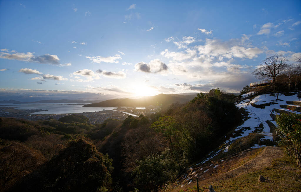 一字観と日の出