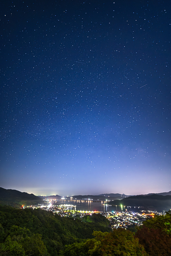 一字観公園夜景