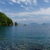 穏やかな海辺風景