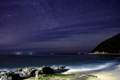八丁浜の星空