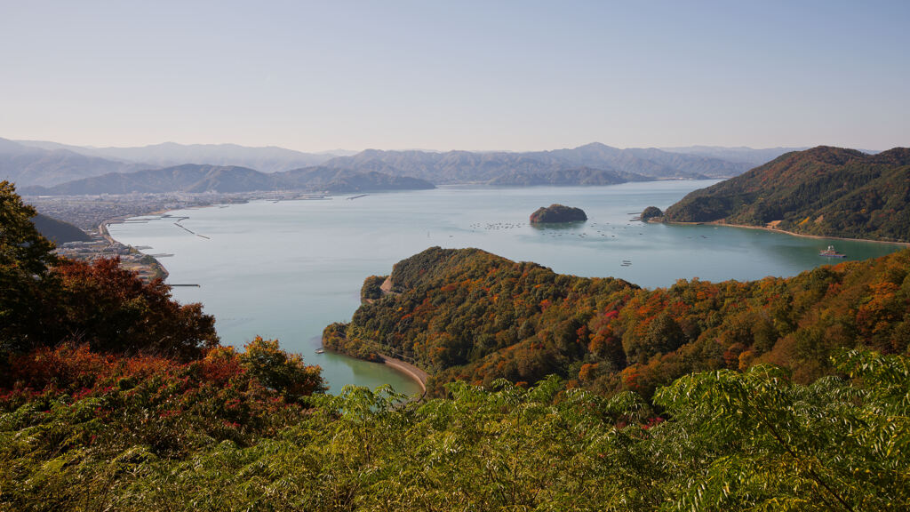 福井県エンゼルラインからの眺望