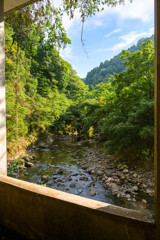 坑窓から