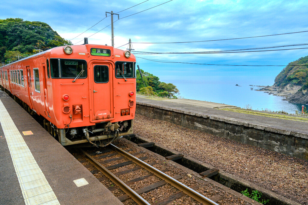 鎧駅から見る景色
