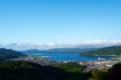 宮津湾を一望できる一字観公園