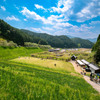 白井大町藤公園高台から