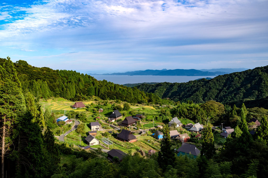 標高350Mで暮らす上世屋の集落