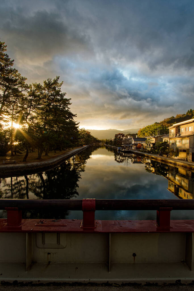 天橋立回旋橋から