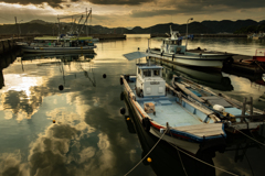 釣瓶落としのリフレクション 釣瓶落としのリフレクション