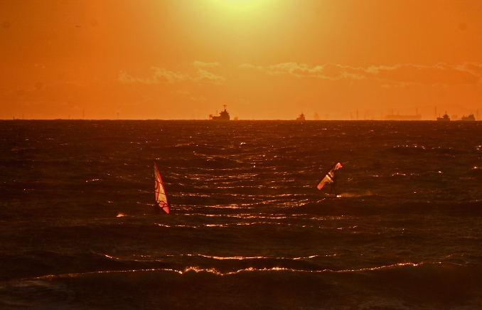 検見川浜のSunset