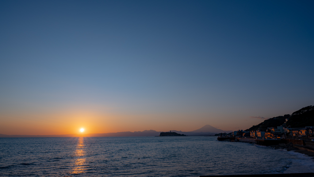 稲村ヶ崎サンセット