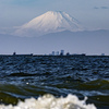 厚化粧した富士山