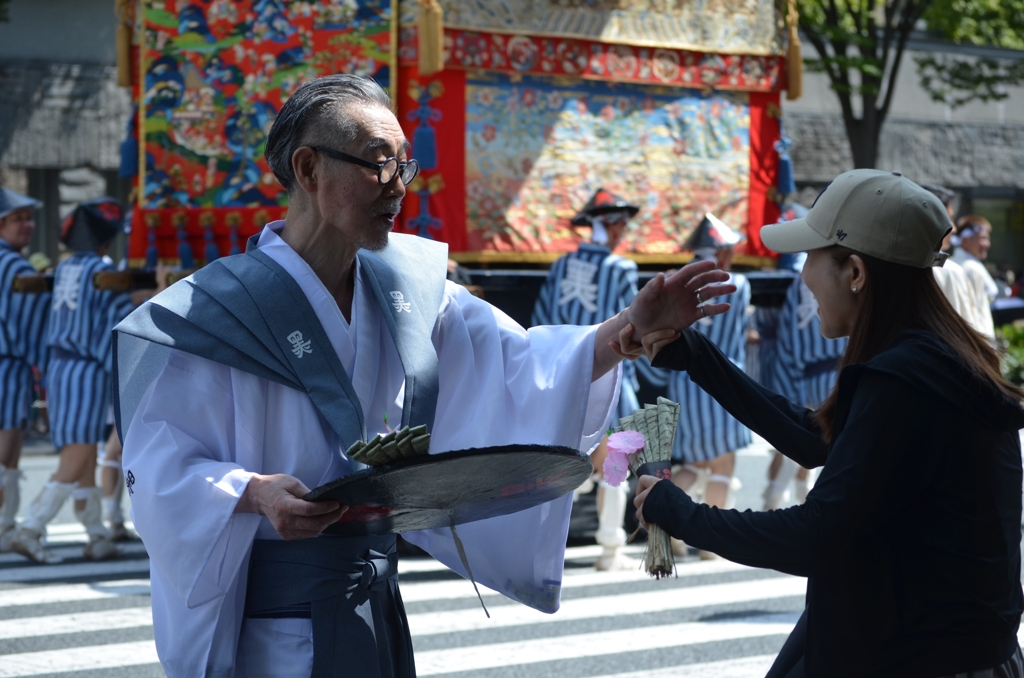 祇園祭の中の日常