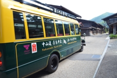 奈良井宿を通過