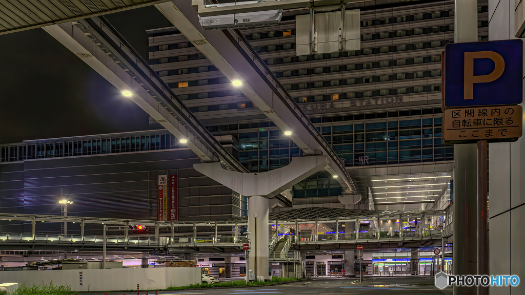【HDR・4K】真夜中の小倉駅