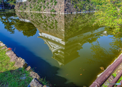 【300dpi・A4Y＋6mm】逆さ小倉城