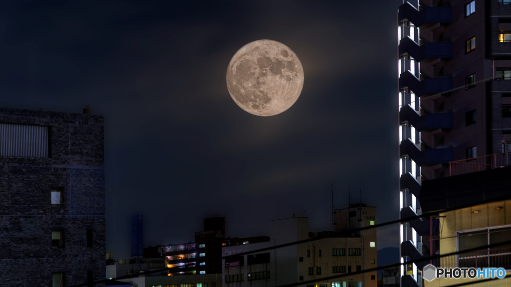 【HDR・4K】中秋の名月2022