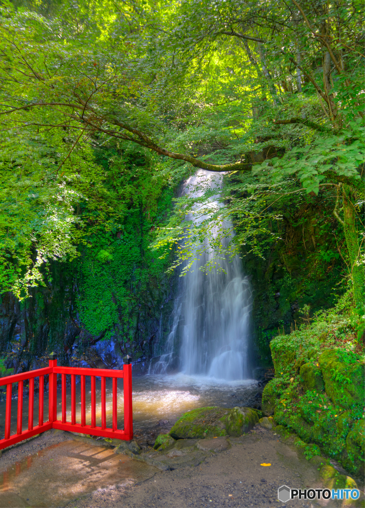 【HDR・300dpi・A3T+6mm】大分九酔渓天狗の滝
