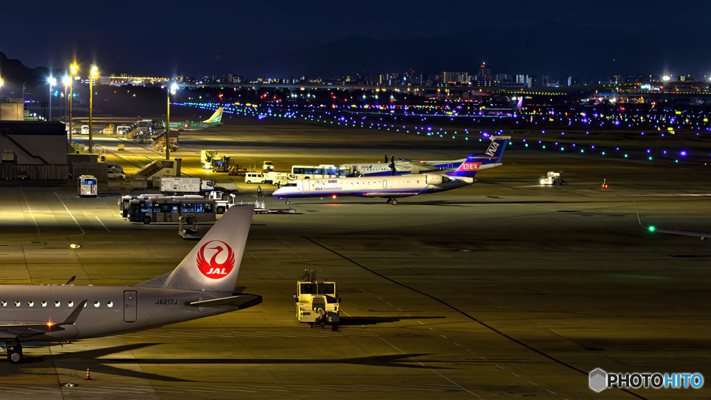【HDR・4K】福岡空港〜整備中