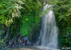 【HDR・300dpi・A3Y+6mm】九酔渓天狗の滝アップ