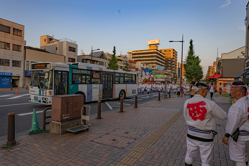 【戸畑祇園　2023.07.21】そこのバス止まりなさい