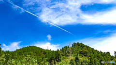 【HDR・4K】飛行機雲