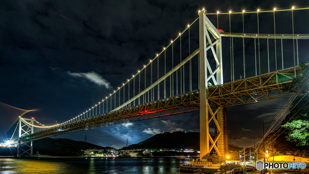 【HDR・4K】鉄の街みたいな関門橋