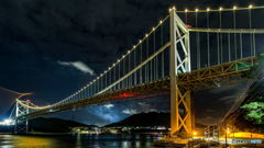 【HDR・4K】鉄の街みたいな関門橋