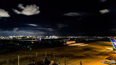 【HDR・4K】空港の夜景