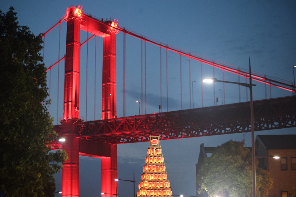 きょうの若戸大橋１