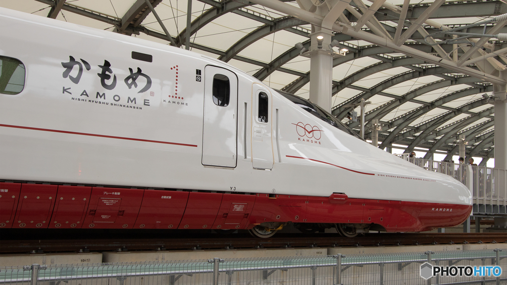 【HDR・4K】長崎駅のかもめの最後尾