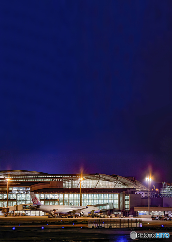 【HDR・４K・B2T+6mm】福岡空港〜国際線