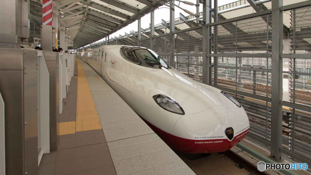 【4K】長崎駅のかもめ