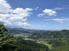 平尾台からの眺望